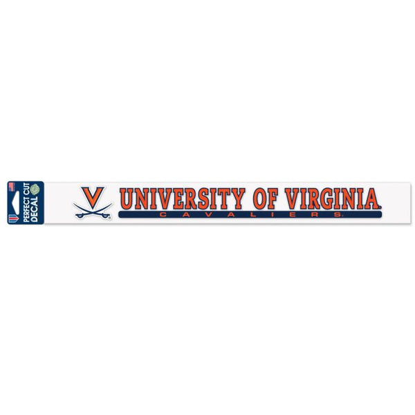 Wholesale-Virginia Cavaliers Perfect Cut Decals 2" x 17"