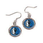 Dallas Mavericks Earrings Jewelry Carded Round