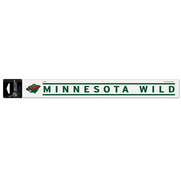 Minnesota Wild Perfect Cut Decals 2" x 17"
