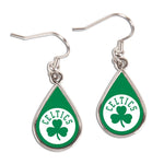 Boston Celtics Earrings Jewelry Carded Tear Drop