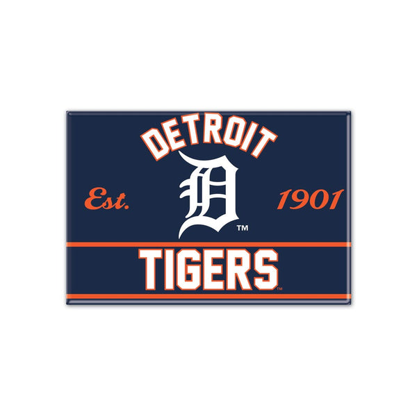 Detroit Tigers Metal Magnet 2.5" x 3.5"