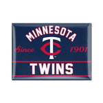 Minnesota Twins Metal Magnet 2.5" x 3.5"