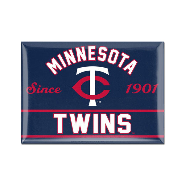 Minnesota Twins Metal Magnet 2.5" x 3.5"