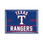 Texas Rangers Metal Magnet 2.5" x 3.5"