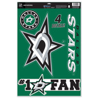 Dallas Stars Multi-Use Decal 11" x 17"