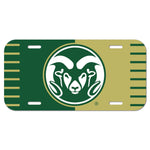 Colorado State Rams License Plate