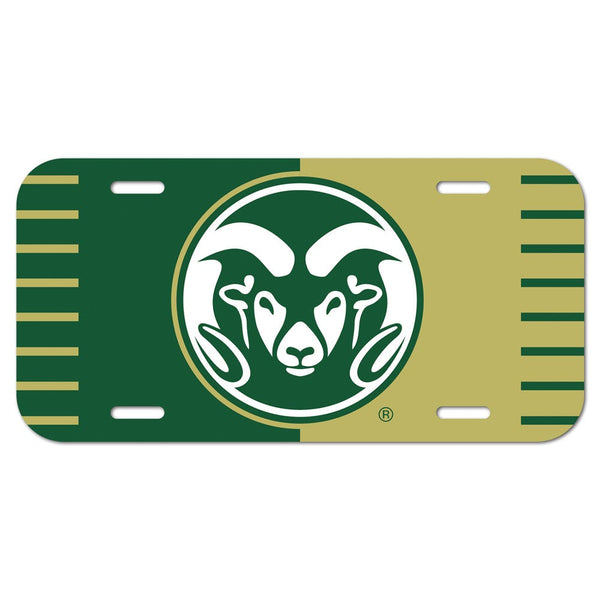 Colorado State Rams License Plate