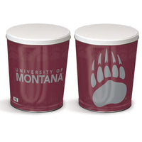 Wholesale-Montana Grizzlies Gift Tin tapered 3 gallon