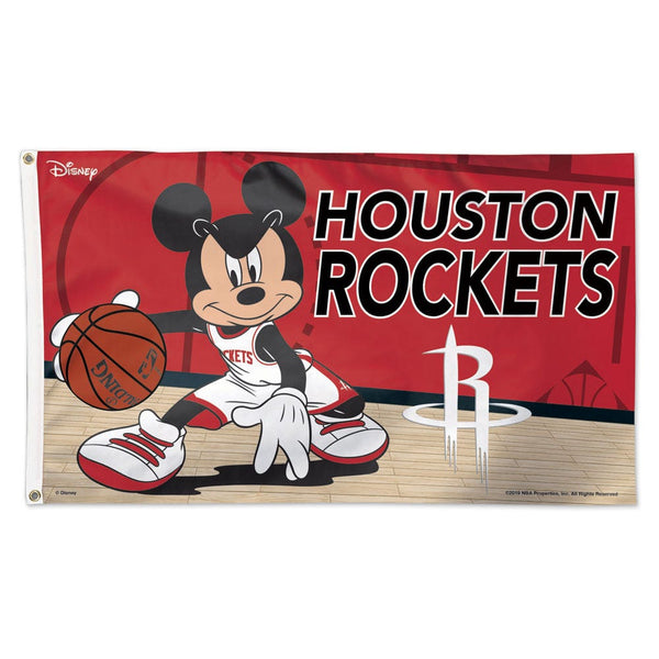 Houston Rockets / Disney Flag - Deluxe 3' X 5'
