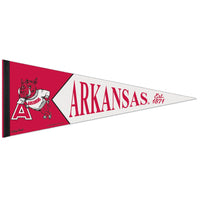 Arkansas Razorbacks /College Vault Vault Premium Pennant 12" x 30"