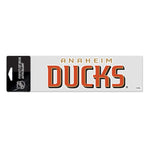 Anaheim Ducks Perfect Cut Decals 3" x 10"
