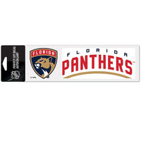 Florida Panthers Perfect Cut Decals 3" x 10"
