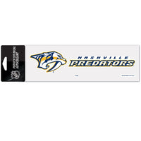 Nashville Predators Perfect Cut Decals 3" x 10"