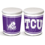 Wholesale-TCU Horned Frogs Gift Tin tapered 3 gallon