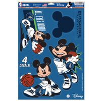 Minnesota Timberwolves / Disney Multi-Use Decal 11" x 17"