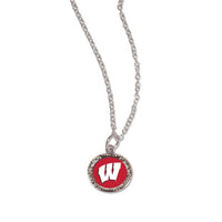 Wholesale-Wisconsin Badgers Bracelet w/Charm Jewelry Carded