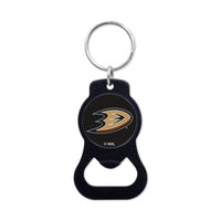 Wholesale-Anaheim Ducks Black Bottle Opener Key Ring