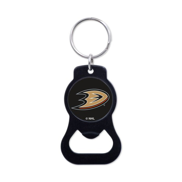 Wholesale-Anaheim Ducks Black Bottle Opener Key Ring