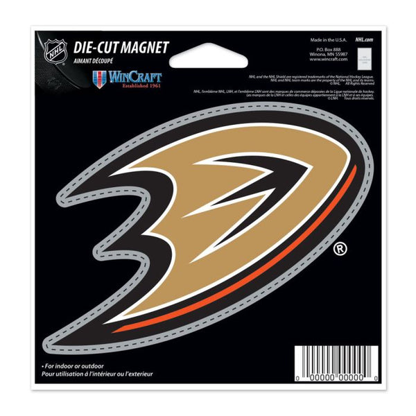 Wholesale-Anaheim Ducks Die Cut Magnet 4.5" x 6"