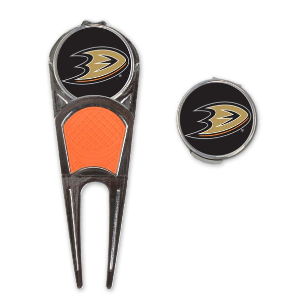 Wholesale-Anaheim Ducks Golf Mark/Tool/H Clip Combo*