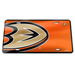 Wholesale-Anaheim Ducks MEGA Specialty Acrylic License Plate