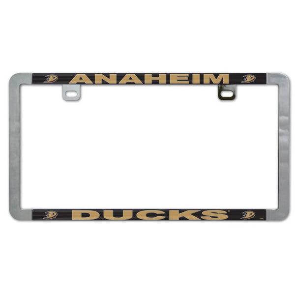 Wholesale-Anaheim Ducks Metal Lic. Plate Frame Slim