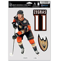 Wholesale-Anaheim Ducks Multi Use 3 FAN PACK Trevor Zegras