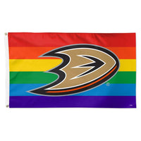 Wholesale-Anaheim Ducks PRIDE Flag - Deluxe 3' X 5'