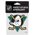 Wholesale-Anaheim Ducks Perfect Cut Color Decal 4" x 4"