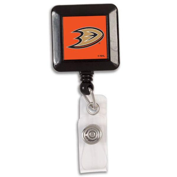 Wholesale-Anaheim Ducks Retractable Badge Holder