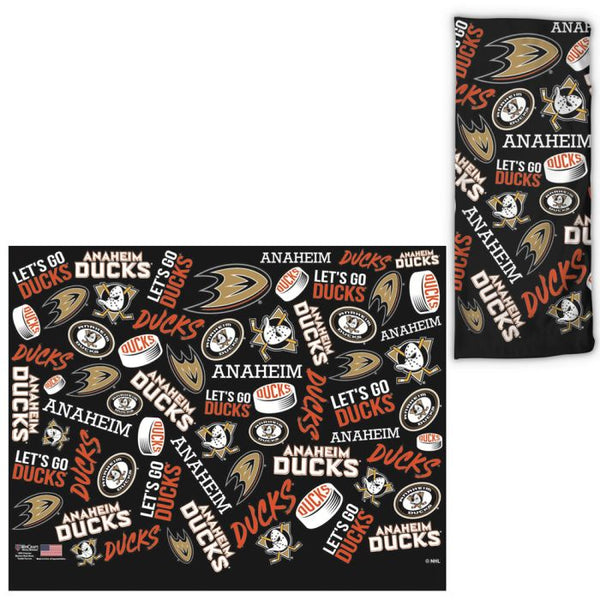 Wholesale-Anaheim Ducks Scatter Print Fan Wraps