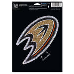 Wholesale-Anaheim Ducks Shimmer Decals 5" x 7"