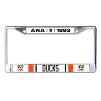 Wholesale-Anaheim Ducks Special Edition Lic Plt Frame S/L Printed