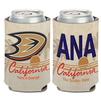 Wholesale-Anaheim Ducks State Plate Can Cooler 12 oz.