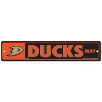 Wholesale-Anaheim Ducks Street / Zone Sign 3.75" x 19"