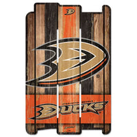 Wholesale-Anaheim Ducks Wood Fence Sign