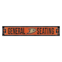 Wholesale-Anaheim Ducks Wood Sign 6"x36" 3/8" thick