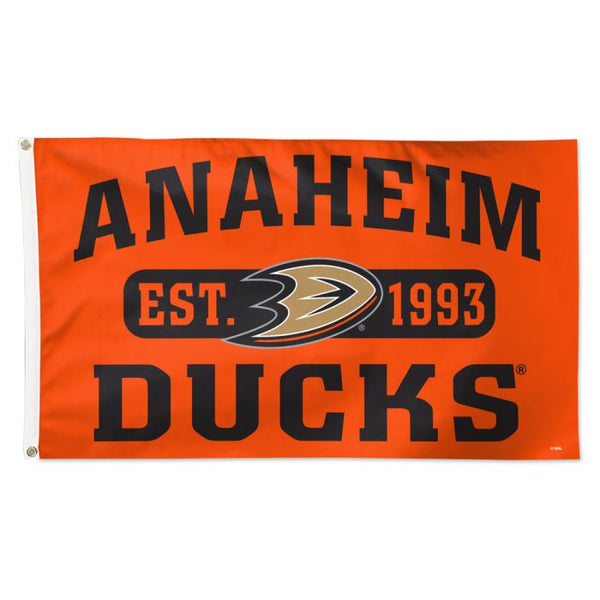 Wholesale-Anaheim Ducks established Flag - Deluxe 3' X 5'