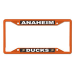 Wholesale-Anaheim Ducks orange Lic Plt Frame S/S