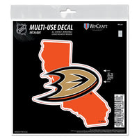 Wholesale-Anaheim Ducks state shape All Surface Decal 6" x 6"