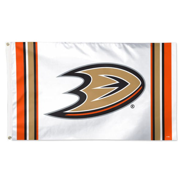 Wholesale-Anaheim Ducks vertical stripe Flag - Deluxe 3' X 5'