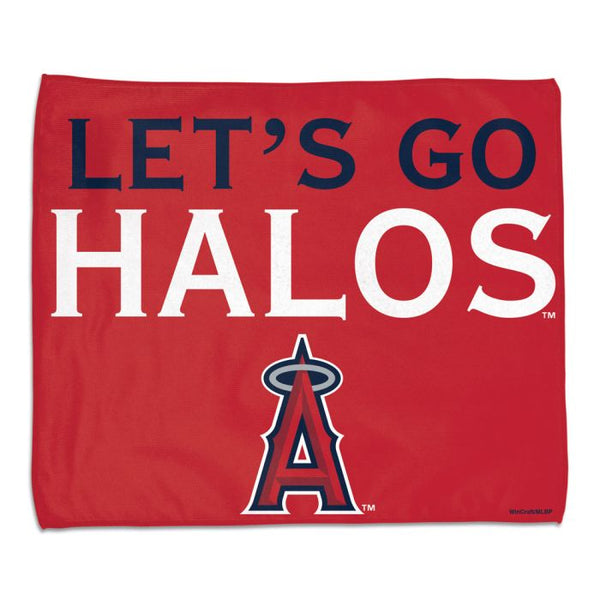 Wholesale-Angels LET'S GO HALOS Rally Towel - Full color
