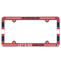 Wholesale-Angels SLOGAN Lic Plate Frame Full Color