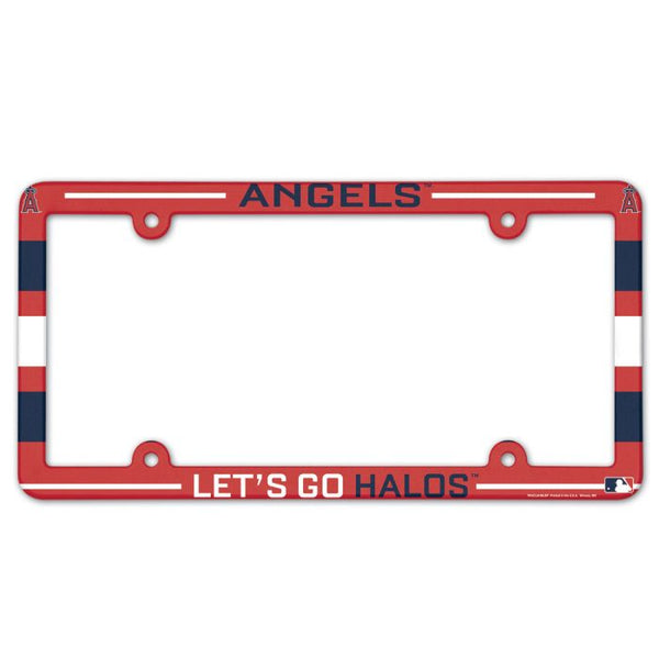 Wholesale-Angels SLOGAN Lic Plate Frame Full Color