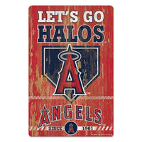 Wholesale-Angels SLOGAN Wood Sign 11" x 17" 1/4" thick