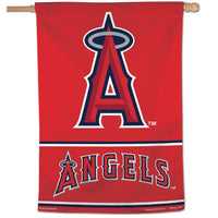 Wholesale-Angels Wordmark Vertical Flag 28" x 40"