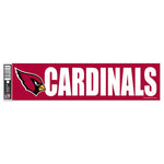 Wholesale-Arizona Cardinals Bumper Strip 3" x 12"