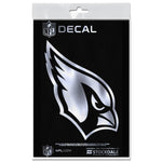 Wholesale-Arizona Cardinals Decal Metallic 3" x 5"