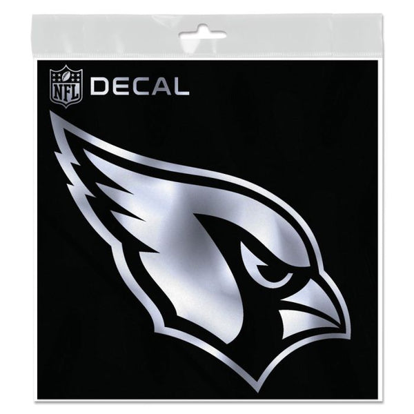 Wholesale-Arizona Cardinals Decal Metallic 6" x 6"