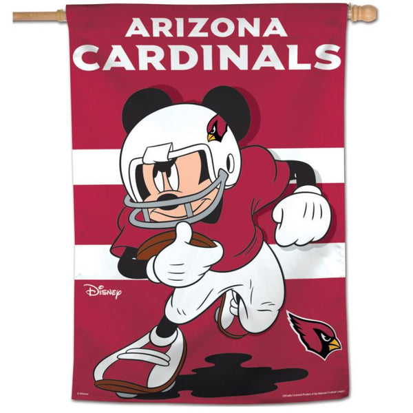 Wholesale-Arizona Cardinals / Disney Mickey Mouse Vertical Flag 28" x 40"